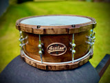 Peruvian Walnut Segmented Snare (14x6”)