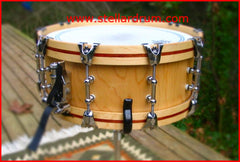 Stellar! Modern Claw Style Maple Wood Snare Hoops- (sold in pairs) –  Stellar Wood Drum Hoops
